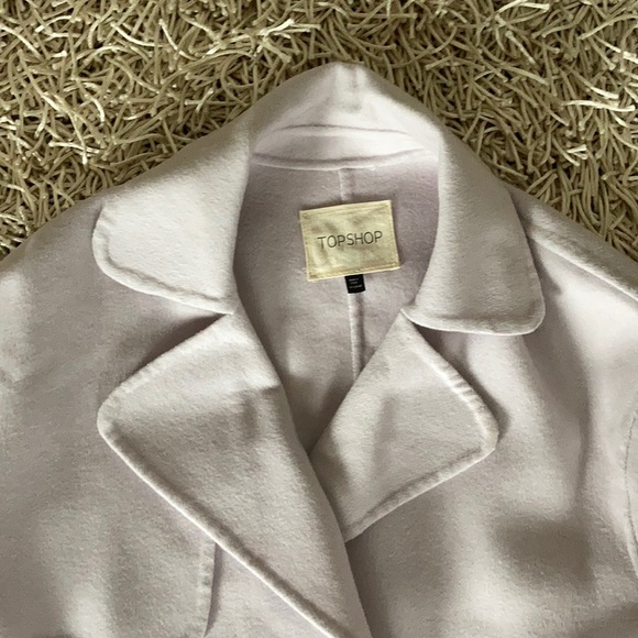 Topshop felt coat - Picture 3 of 5